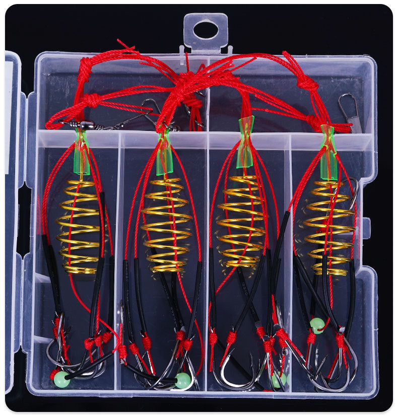 Iseni Has A Barbed Bomb Hook To Prevent Bottom Fishing Hooks From Hanging