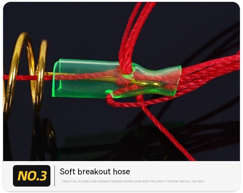 Iseni Has A Barbed Bomb Hook To Prevent Bottom Fishing Hooks From Hanging