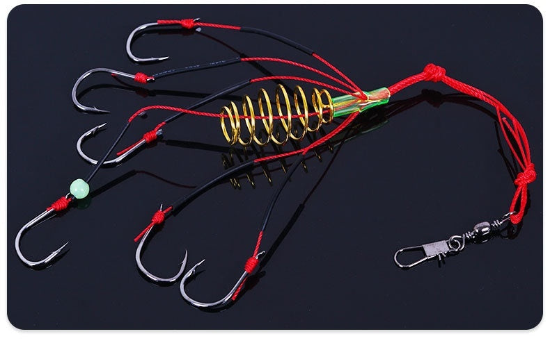 Iseni Has A Barbed Bomb Hook To Prevent Bottom Fishing Hooks From Hanging