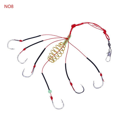 Iseni Has A Barbed Bomb Hook To Prevent Bottom Fishing Hooks From Hanging